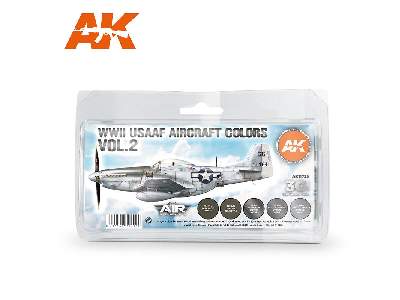 AK 11733 WWii USAaf Aircraft Colors Vol.2 Set - zdjęcie 1