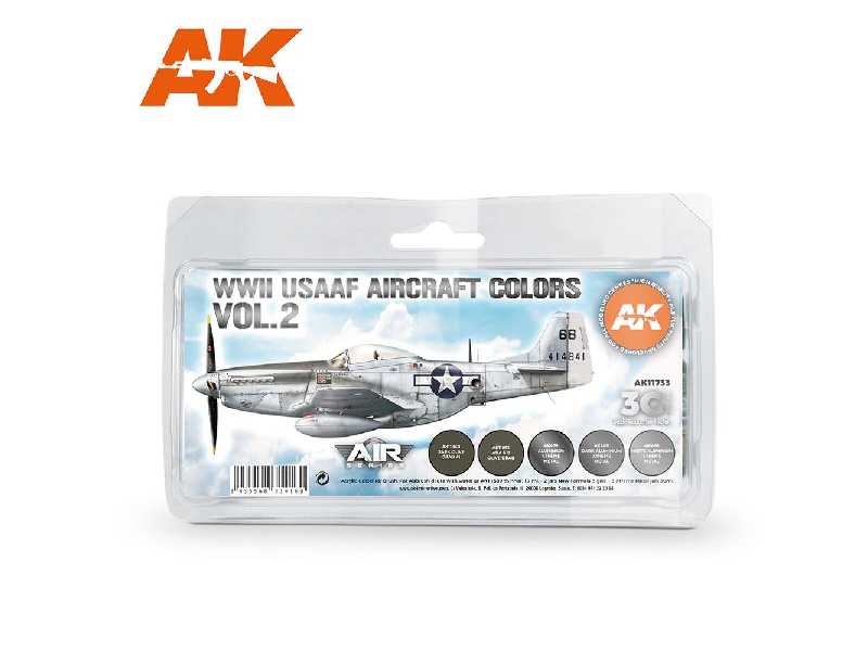 AK 11733 WWii USAaf Aircraft Colors Vol.2 Set - zdjęcie 1 AK 11733 WWii USAaf Aircraft Colors Vol.2 Set - zdjęcie 1