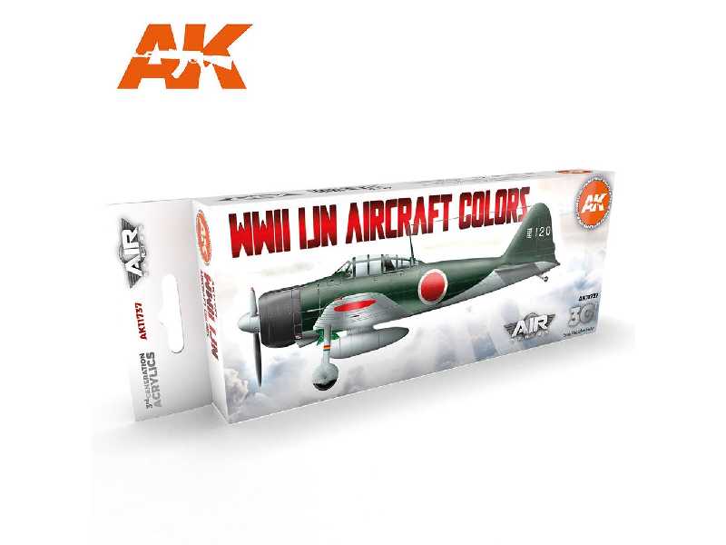 AK 11737 WWii IJN Aircraft Colors Set - zdjęcie 1
