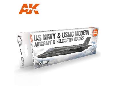 AK 11744 US Navy & Usmc Modern Aircraft & Helicopter Colors Set - zdjęcie 1