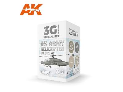 AK 11750 US Army Helicopter Colors Set - zdjęcie 1
