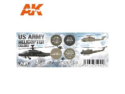 AK 11750 US Army Helicopter Colors Set - zdjęcie 2