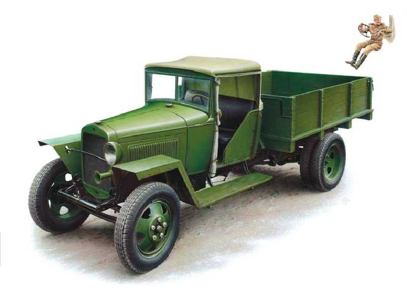 Ciężarówka Gaz-MM Mod. 1941 1.5t Cargo Truck - zdjęcie 1 Ciężarówka Gaz-MM Mod. 1941 1.5t Cargo Truck - zdjęcie 1