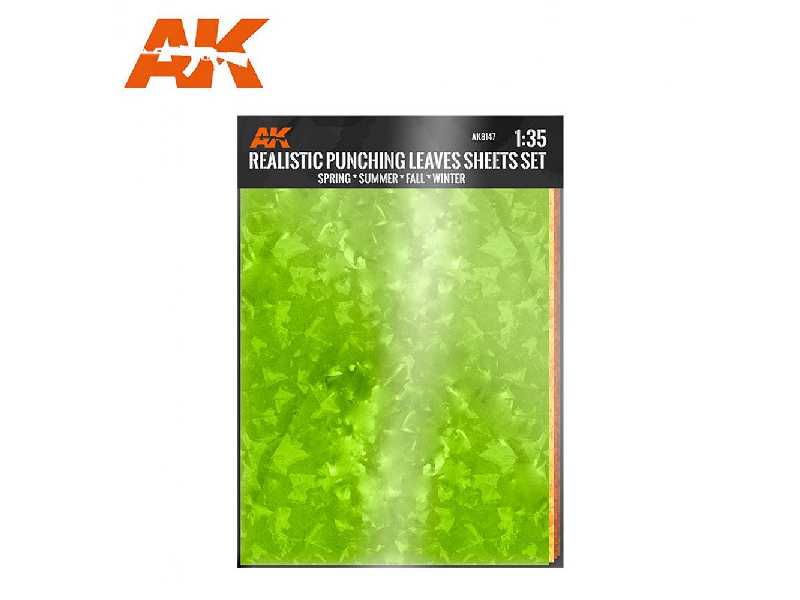 Punching Leaves Sheets Set - zdjęcie 1 Punching Leaves Sheets Set - zdjęcie 1