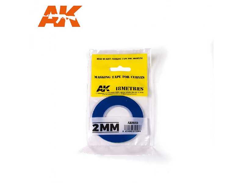 Masking Tape For Curves 2mm - zdjęcie 1 Masking Tape For Curves 2mm - zdjęcie 1