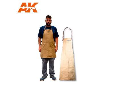 AK Work Apron - Brown - zdjęcie 3