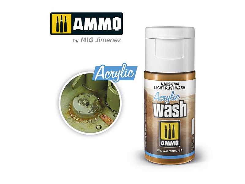 A.Mig 0704 Acrylic Wash Light Rust Wash - zdjęcie 1 A.Mig 0704 Acrylic Wash Light Rust Wash - zdjęcie 1
