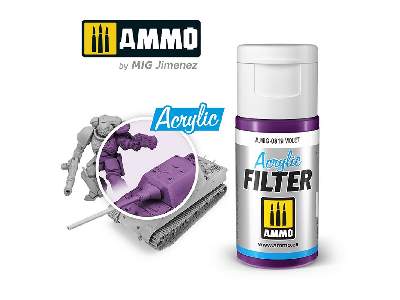 A.Mig 0819 Acrylic Filter Violet - zdjęcie 1