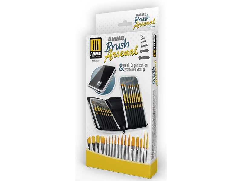 Ammo Brush Arsenal - Brush Organization & Protective Storage - zdjęcie 1 Ammo Brush Arsenal - Brush Organization & Protective Storage - zdjęcie 1
