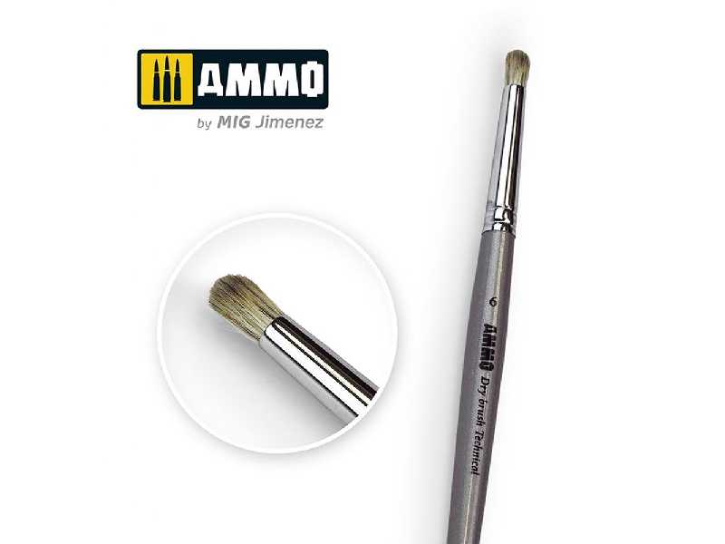 6 Ammo Drybrush Technical Brush - zdjęcie 1 6 Ammo Drybrush Technical Brush - zdjęcie 1