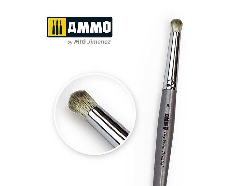 8 Ammo Drybrush Technical Brush - zdjęcie 1 8 Ammo Drybrush Technical Brush - zdjęcie 1