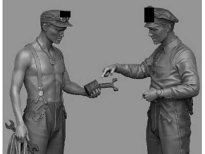 Waffen-SS Tank Mechanics Set - zdjęcie 2