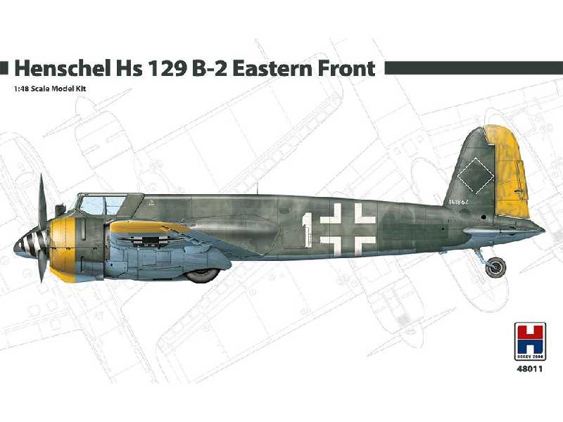 Henschel Hs 129 B-2 Front Wschodni - zdjęcie 1