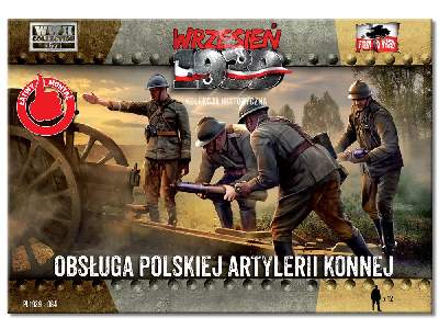 Polska obsługa artylerii konnej - zdjęcie 1