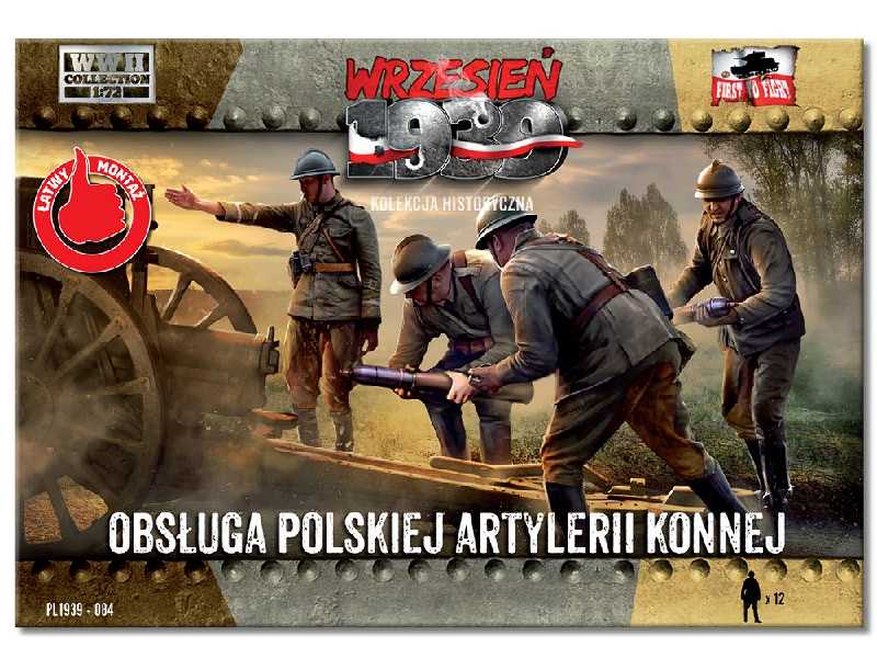 Polska obsługa artylerii konnej - zdjęcie 1 Polska obsługa artylerii konnej - zdjęcie 1