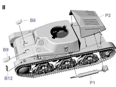 Lekki czołg H-35 Hotchkiss wersja późna - zdjęcie 4