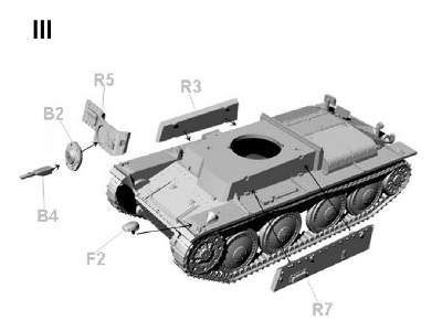 Niemiecki lekki czołg PzKpfw. 38(t) Ausf. B - zdjęcie 5