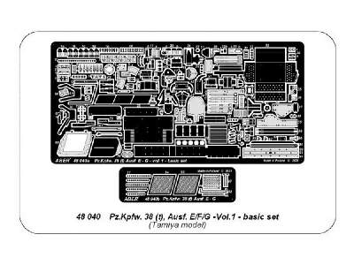 Pz.Kpfw. Ausf. E/F/G Pz 38 (t) cz.1-zestaw podstawowy - zdjęcie 17