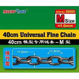 40cm Universal Fine Chain M Size 1.0mmx1.8mm - zdjęcie 3
