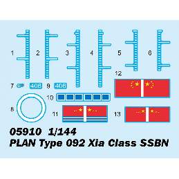 Plan Type 092 Xia Class Ssbn - zdjęcie 3