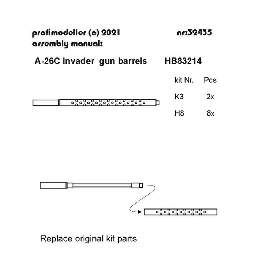 A-26c Barrels Set - zdjęcie 2