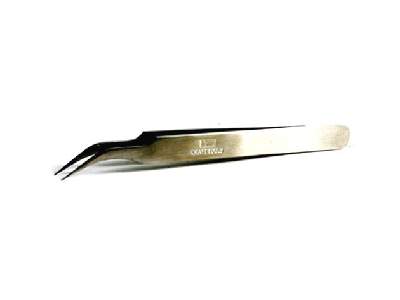 Pinceta zakrzywiona Tamiya HG Angled Tweezers - zdjęcie 1