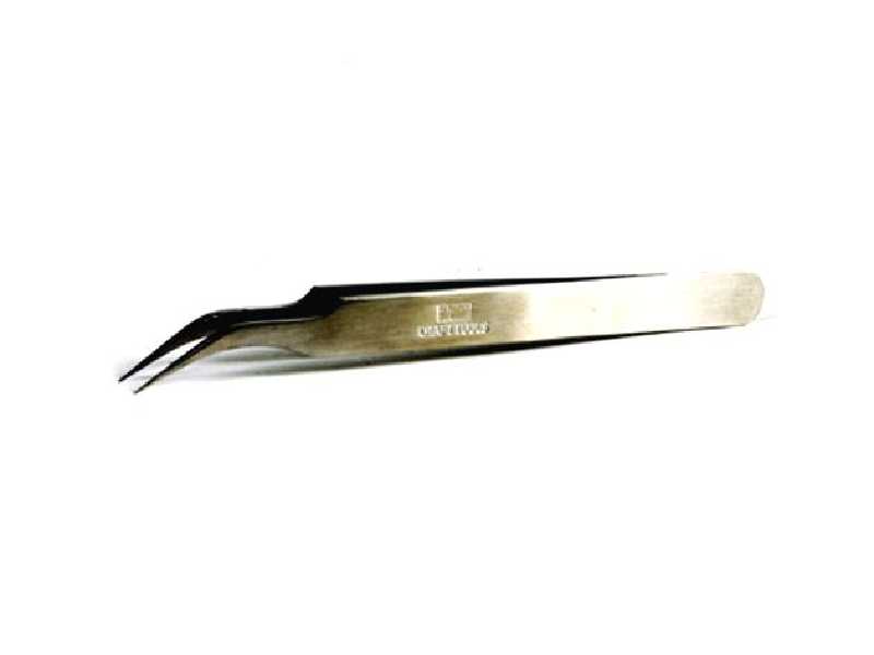 Pinceta zakrzywiona Tamiya HG Angled Tweezers - zdjęcie 1