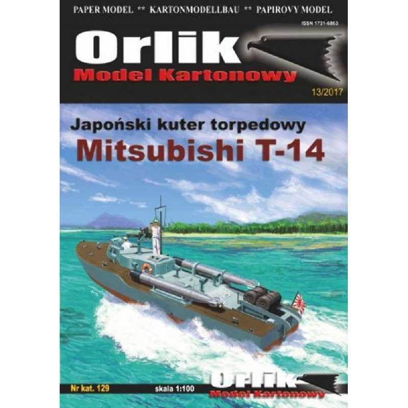 Japoński Kuter Torpedowy Mitsubishi T-14 - zdjęcie 1 Japoński Kuter Torpedowy Mitsubishi T-14 - zdjęcie 1