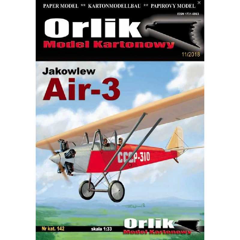 Jakowlew Air-3 - zdjęcie 1 Jakowlew Air-3 - zdjęcie 1