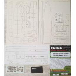 Elementy Wycinane Laserowo Do Modelu Korwety Pr. 12412 - zdjęcie 1