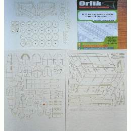 W150. Elementy Wycinane Laserowo Do Modelu Blohm & Voss Bv P.205.03 - zdjęcie 1