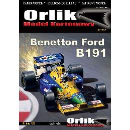 Bolid F1 Benetton Ford B191 - zdjęcie 1