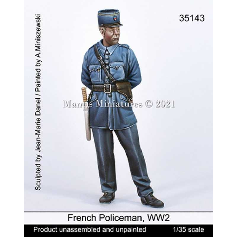 French Policeman (Ww2 Era) - zdjęcie 1 French Policeman (Ww2 Era) - zdjęcie 1