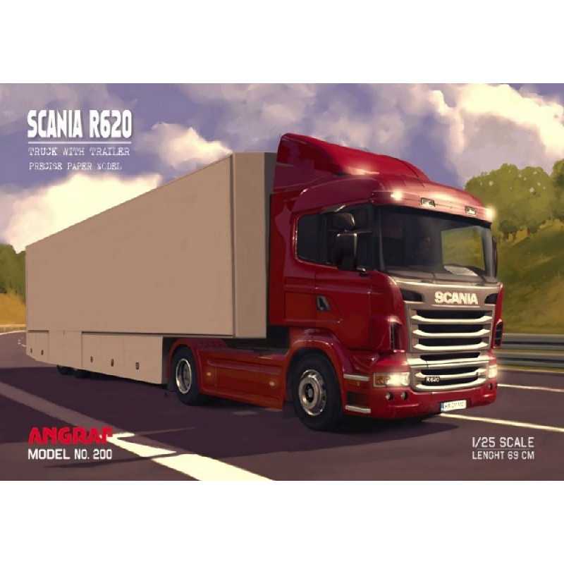 Scania R620 Z Naczepą - zdjęcie 1