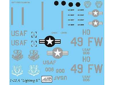 Lockheed F-22A Lightning II- myśliwiec uderzeniowy - zdjęcie 2