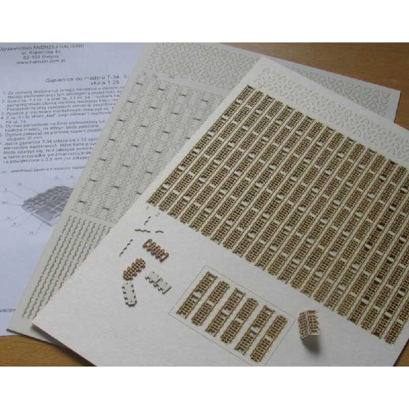 Gąsienice Do Modelu T-34, Su-85, Su-100 - zdjęcie 1