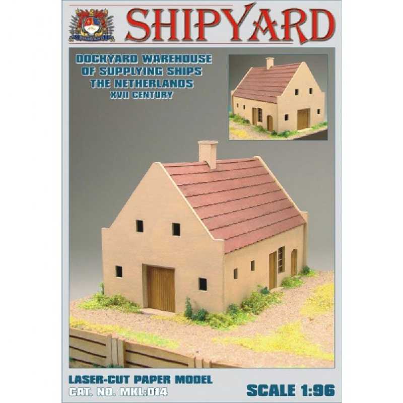 Dockyard Warehouse Of Supplying Ships The Nethrdlands Xvii C - zdjęcie 1 Dockyard Warehouse Of Supplying Ships The Nethrdlands Xvii C - zdjęcie 1