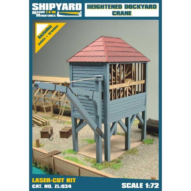Heightened Dockyard Crane Skala 1:72 - zdjęcie 1 Heightened Dockyard Crane Skala 1:72 - zdjęcie 1