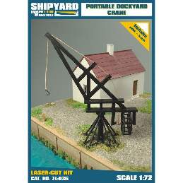 Portable Dockyard Crane Skala 1:72 - zdjęcie 1