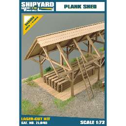 Plank Shed Skala 1:72 - zdjęcie 1
