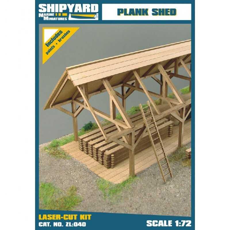 Plank Shed Skala 1:72 - zdjęcie 1 Plank Shed Skala 1:72 - zdjęcie 1