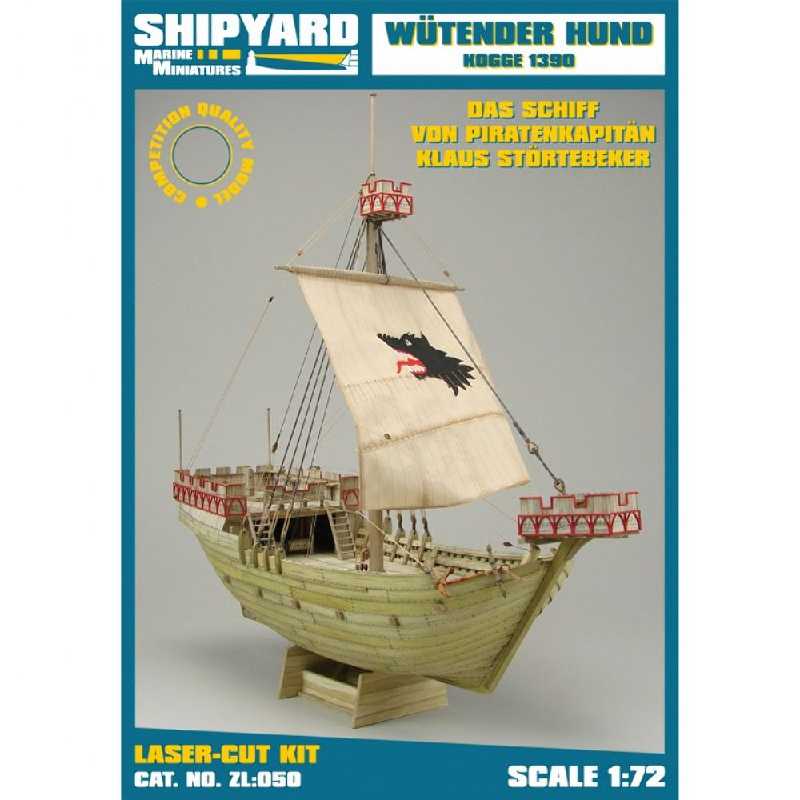 Wütender Hund - Kogge 1390 Skala 1:72 - zdjęcie 1 Wütender Hund - Kogge 1390 Skala 1:72 - zdjęcie 1
