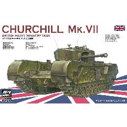 Churchill Mk.VII brytyjski ciężki czołg piechoty - zdjęcie 1