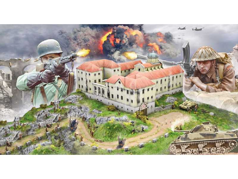 Bitwa o Monte Cassin 1944 - Zestaw bitewny - zdjęcie 1 Bitwa o Monte Cassin 1944 - Zestaw bitewny - zdjęcie 1