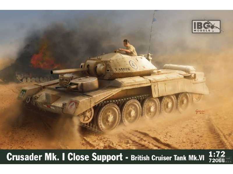 Crusader Mk.I CS brytjski czołg bliskiego wsparcia - zdjęcie 1 Crusader Mk.I CS brytjski czołg bliskiego wsparcia - zdjęcie 1