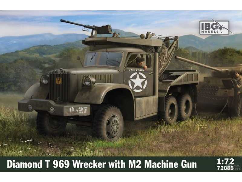 Ciężarówka Diamond T969 Wrecker z karabinem maszynowym M2 - zdjęcie 1 Ciężarówka Diamond T969 Wrecker z karabinem maszynowym M2 - zdjęcie 1
