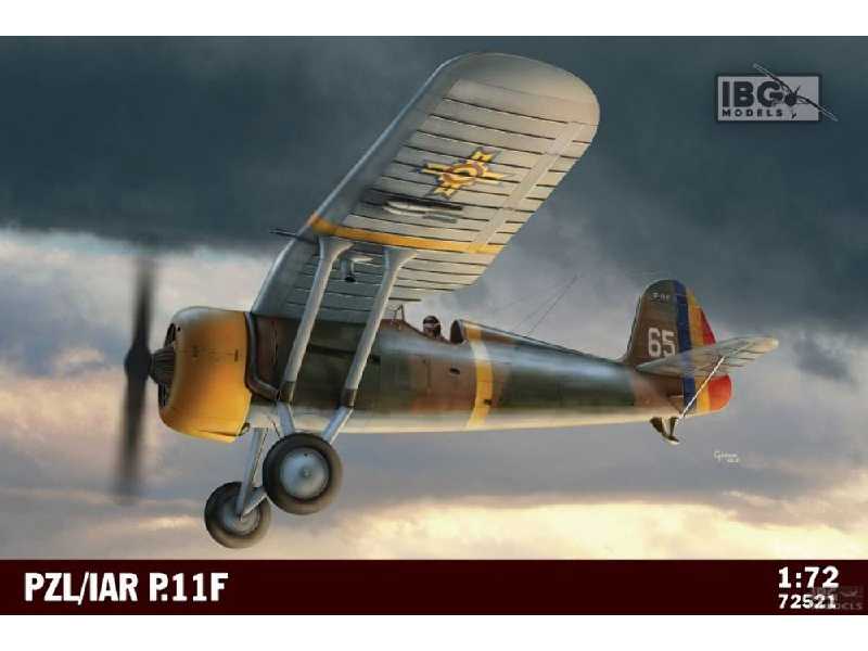 PZL/IAR P.11F rumuński myśliwiec - zdjęcie 1 PZL/IAR P.11F rumuński myśliwiec - zdjęcie 1