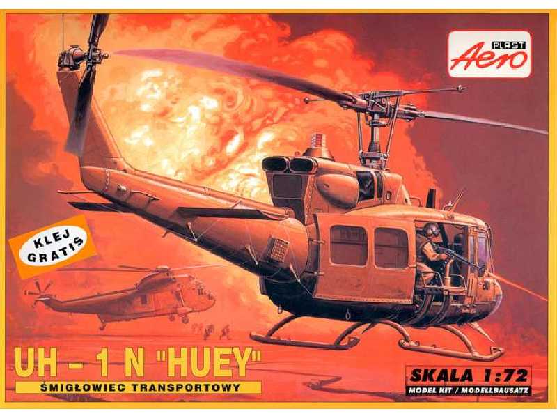 UH-1N Huey - śmigłowiec transportowy - zdjęcie 1 UH-1N Huey - śmigłowiec transportowy - zdjęcie 1