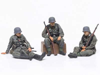 Figurki żołnierzy Wehrmachtu - II Wojna Światowa - zdjęcie 4
