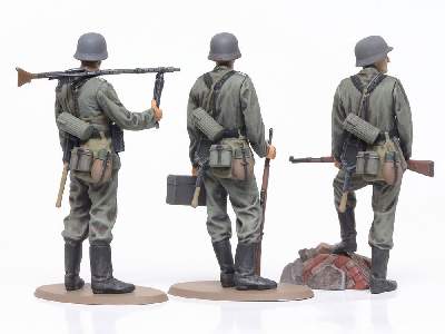 Figurki żołnierzy Wehrmachtu - II Wojna Światowa - zdjęcie 5